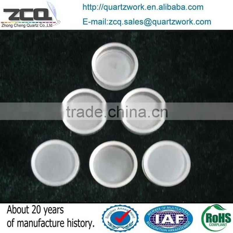 High Purity Lab Micro Quartz Cuvette Fused Silica Crucible