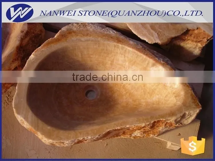 New design nature stone bathroom art wash basin