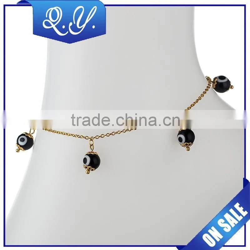 Fashion Bracelet Anklet Gold Plated Leaf Shaped Bracelet Wholesale