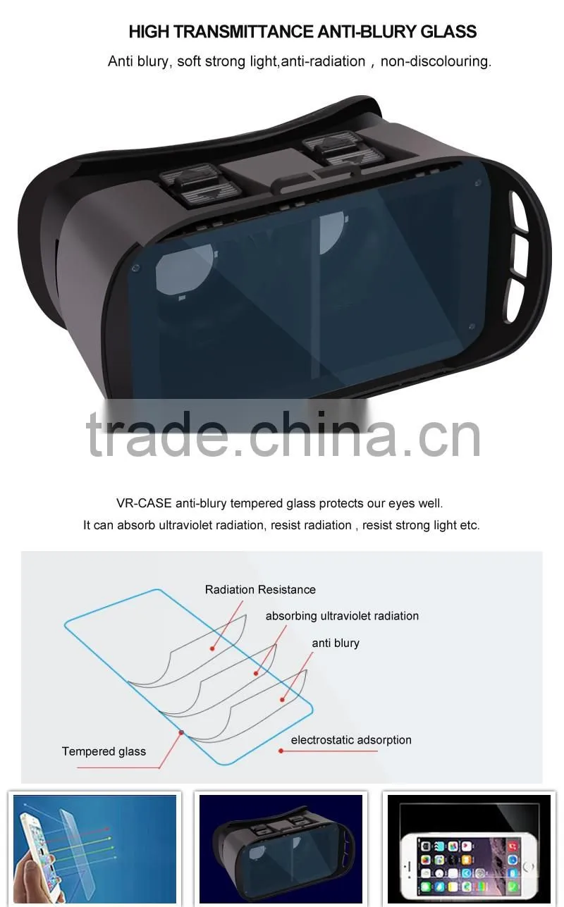 High Quality 3d VR Glasses Virtual Reality vr Box 3D Glasses