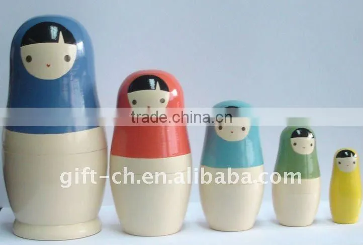 wholesale wooden russion nesting doll