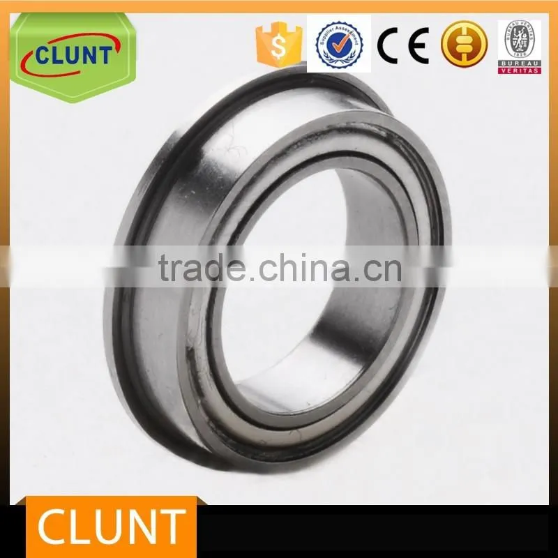 high quality minature flanged deep groove ball bearings F606 zz