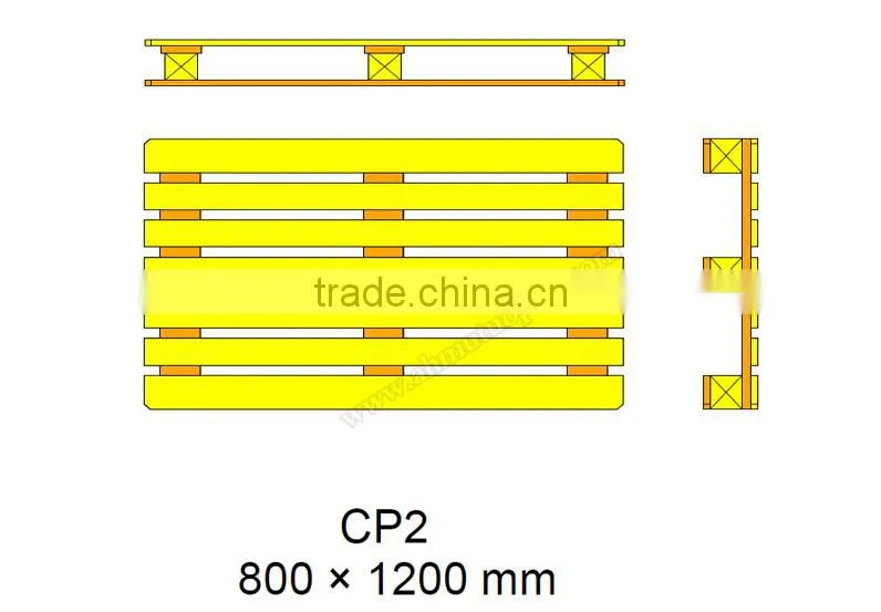 Euro wooden pallets