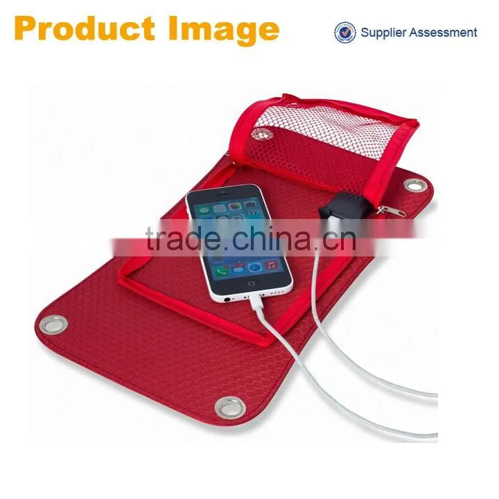 2016 China supplier wholesale high quality nylon solar backpack with 1.8L water bladder