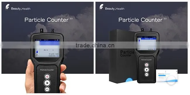 PM10 laser particle counter to detect PM2.5 or PM10 particulate matter