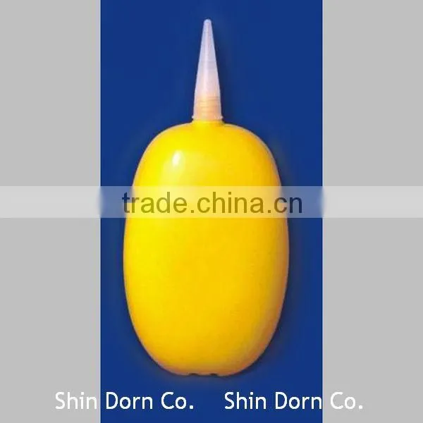 Durable plastic mini balloon pump for inflating