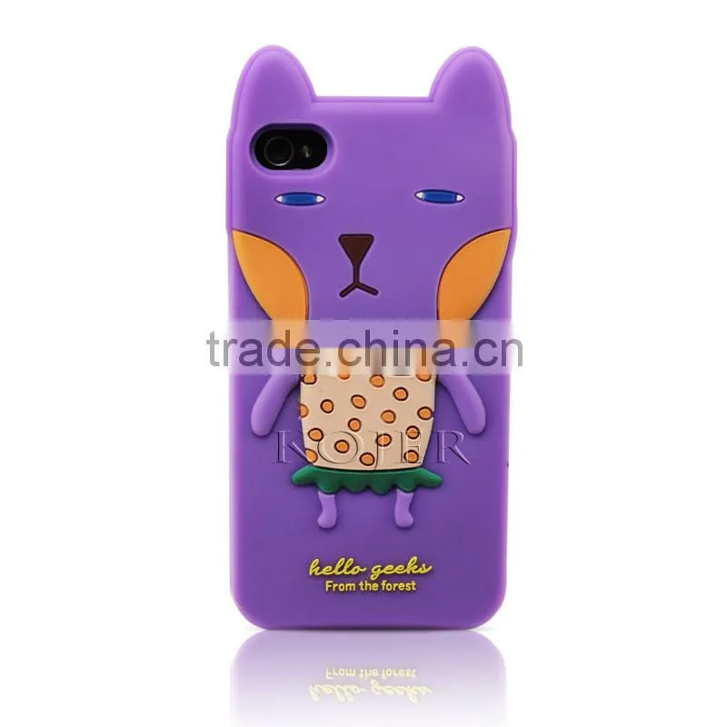 Apple iphone brand compatible,silicone material faceplate cover silicone i phone 5 cover specially for lovers
