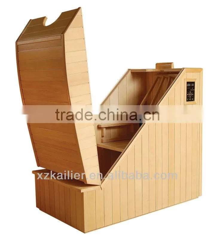 100% Canadian Hemlock Capsule Sauna, American Style Sauna ETL/CE/ROHS Approved
