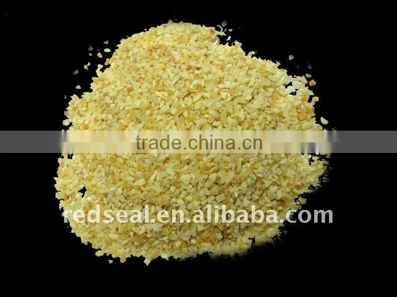 Dehydrated garlic granules