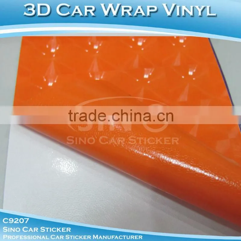 SINO Hot Sale Air Bubble Free Self Adhesive Film 3D Cat Eyes Car Vinyl
