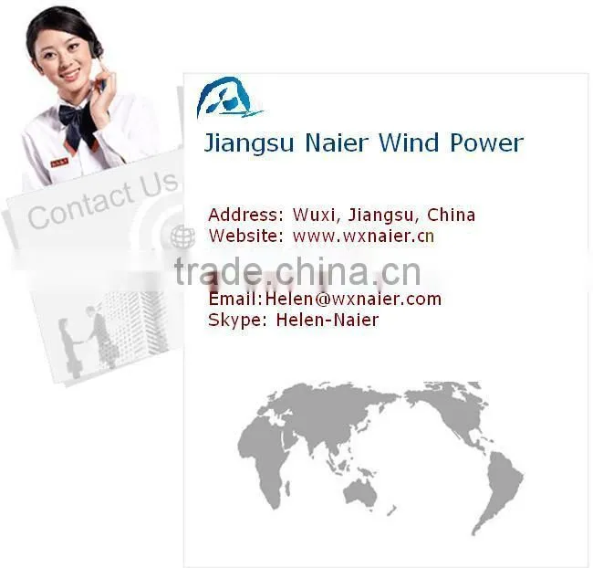 100w 200w small 12/24v red vertical wind turbine generator