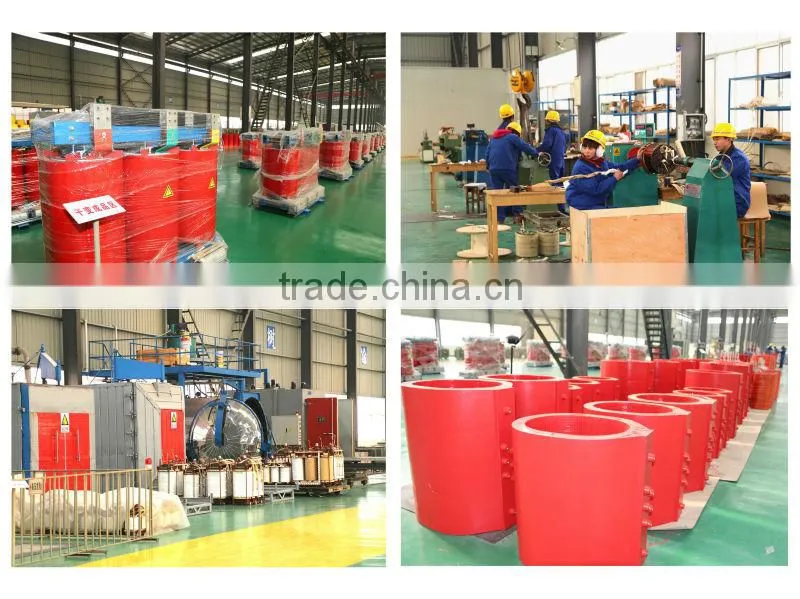 50Hz three phase variable dry type transformer30-2500KVA capacity 10KV