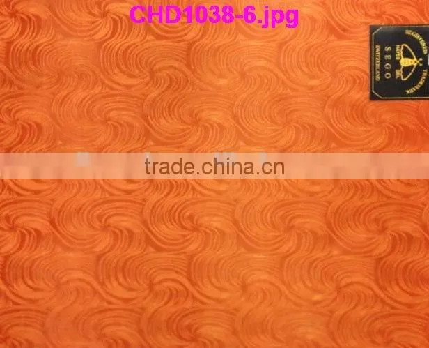 CHD1038-8 2014 African style high quality nice design Sego headtie ,two pieces in one pack on wholesale price