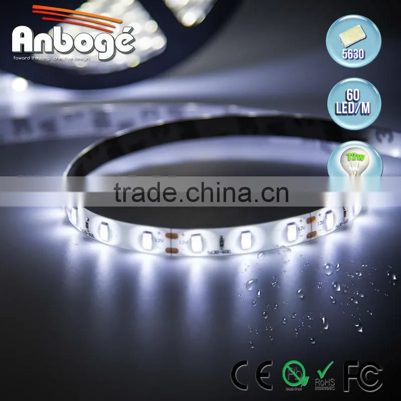 300 led 5630 smd strip cool white non waterproof 72w DC12V led lighting