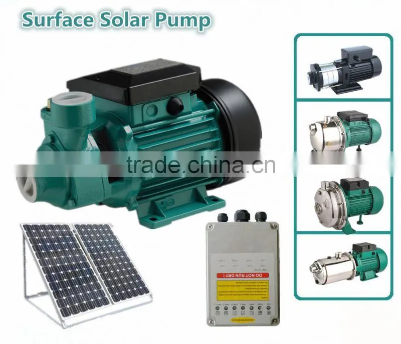 High grade quality solar dc surface water pump ( 5 Years Warranty )