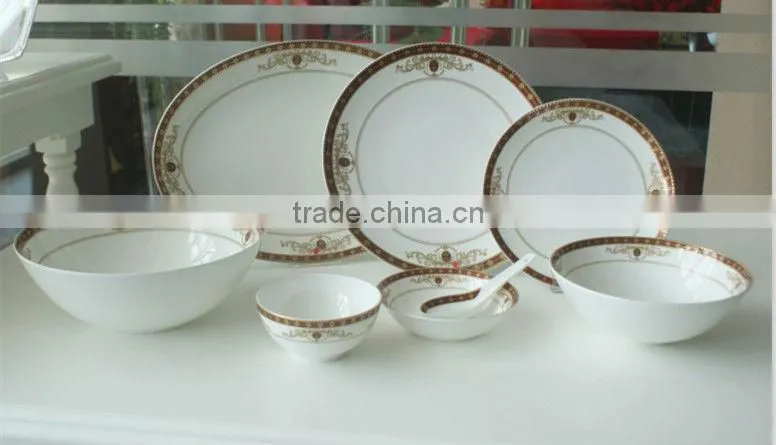 new arrivals eco-friendly fine bone china dinning room set manufacture