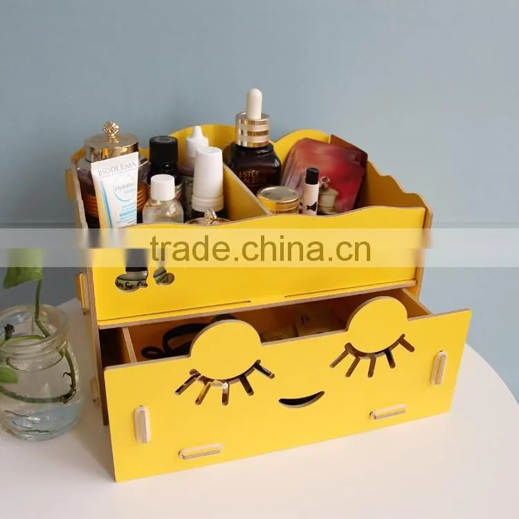 vintage wood storage boxes for makeup