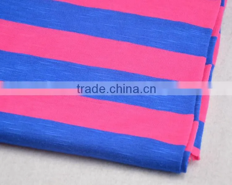 Jiufan Textile Knitting Slub Yarn Fabric for Lingerie