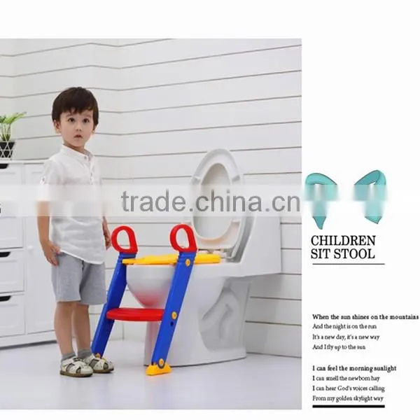 Baby toddler ladder step up potty training seat