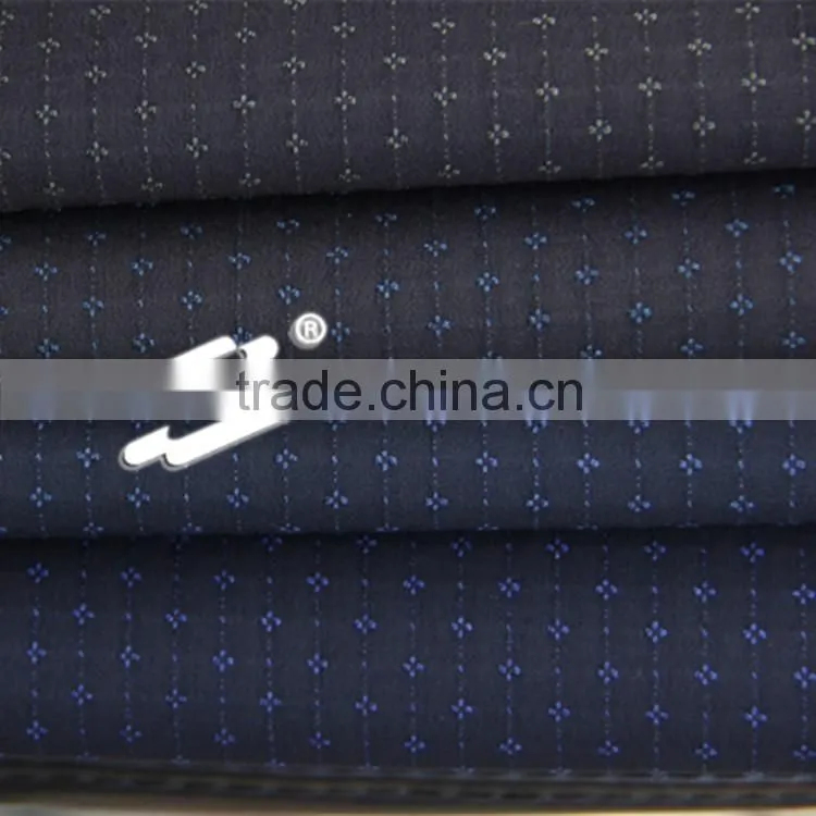 SDL27931 high-quantity t/r check textiles fabric dobby fabric