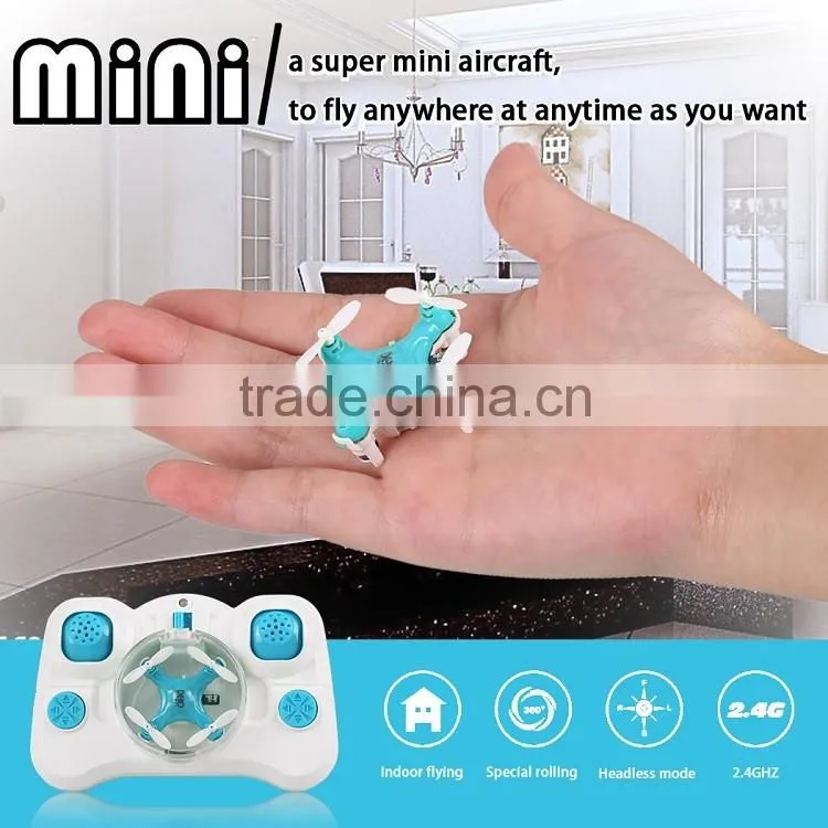Super Mini 2.4G 4CH 6 Axis RC Quadcopter Toy RTF With LED light TXEN#SV027740