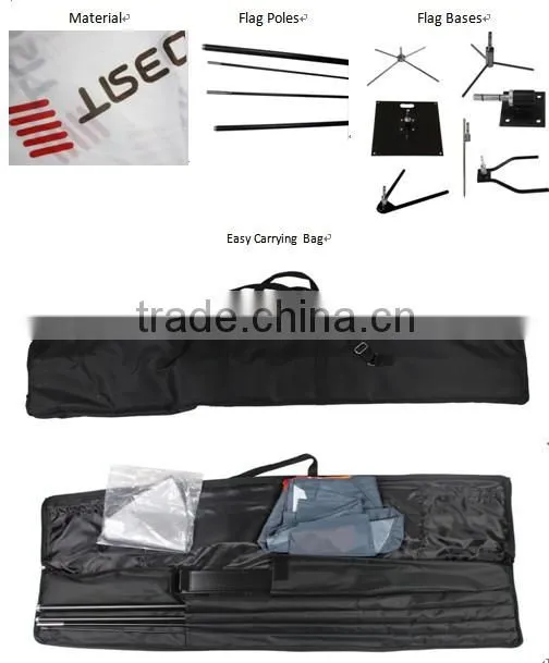 Promotional wholesale outdoor decorative flags banners