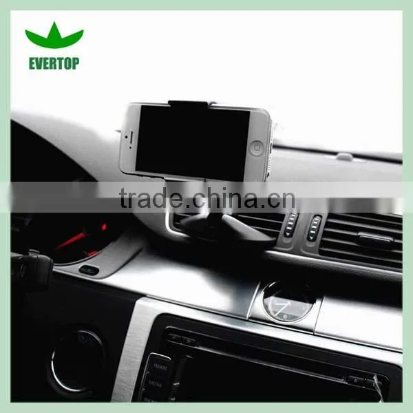 Universal smartphone CD slot mount holder,C grip CD slot mount,C clamp CD player loading port for smartphone TS-VPH06C
