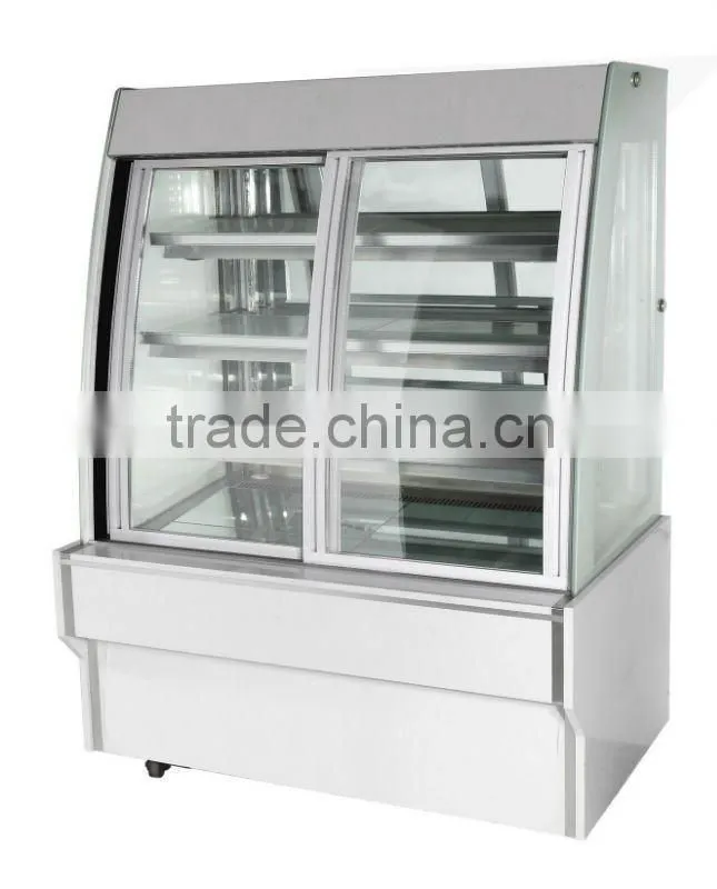 European-style glass door pastry&cake cabinet
