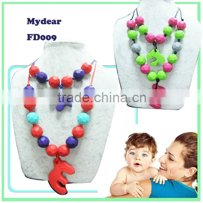 China Manufacturer Mydear Silicone Teething Ring For Baby Teether