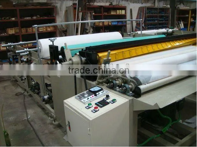 1880 family use Full-automatic toilet paper machine Embossing Rewinding and Perforating Toilet Paper Making Machine