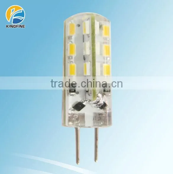 Crystal Silicon Body Mini bulb AC DC12V LED G4 COB/Sapphire Bulb 1w 1.5W Light Bulb