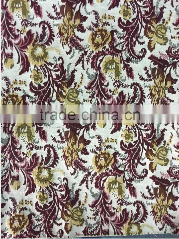 68%polyester 30%cotton 2%spandex woven Jacquard for dess, trousers, coat or home textile