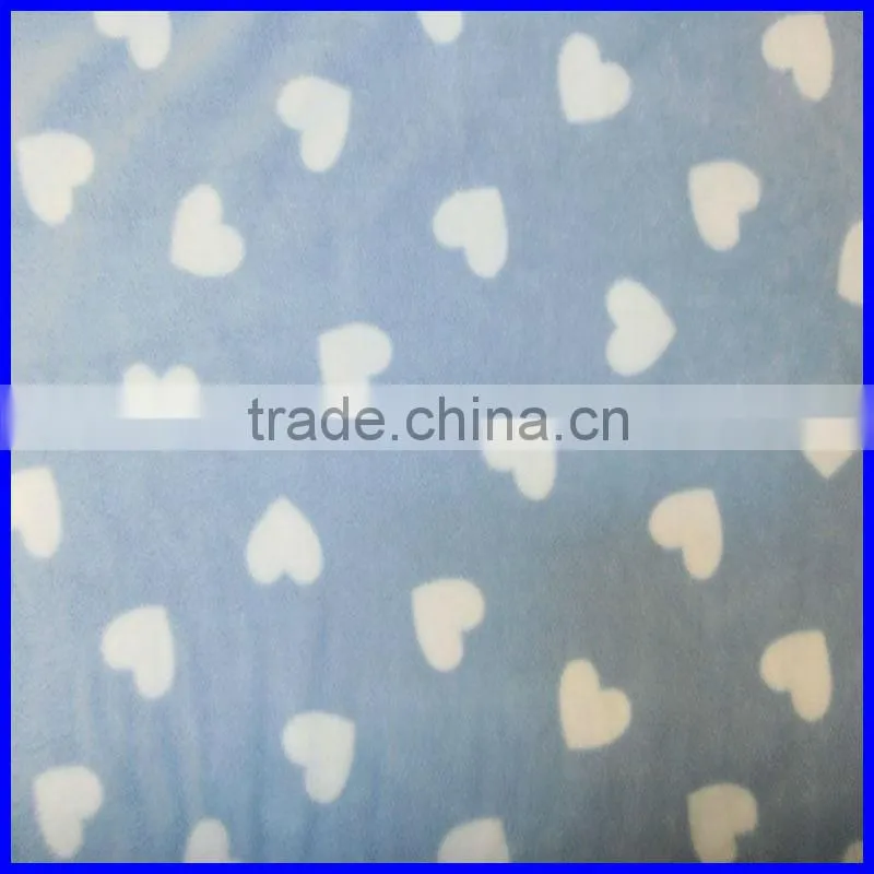 75D/144F micro spot polar fleece fabric with anti-pilling