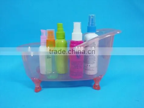 Golden bathtub shape container, PP container