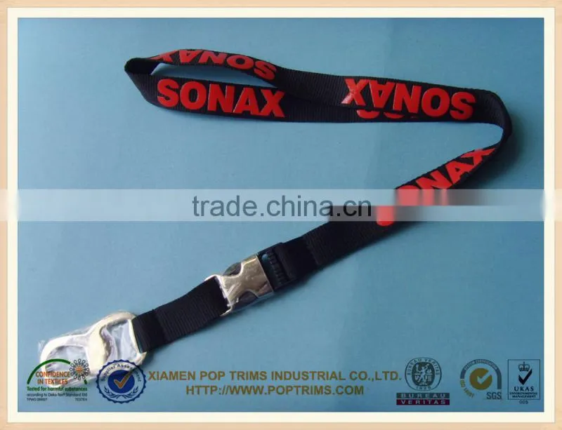 New promotional lanyard with bottle opener