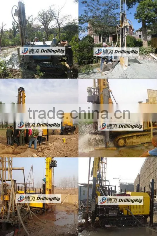 DFQ-300 Full Hydraulic Mining Exploration Blasting Drilling Machine