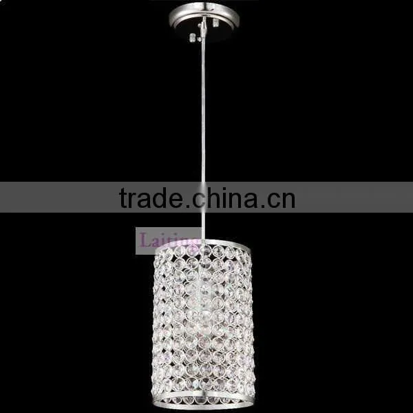 Golden Column-shaped Light & Attractive Led Crystal Chandelier