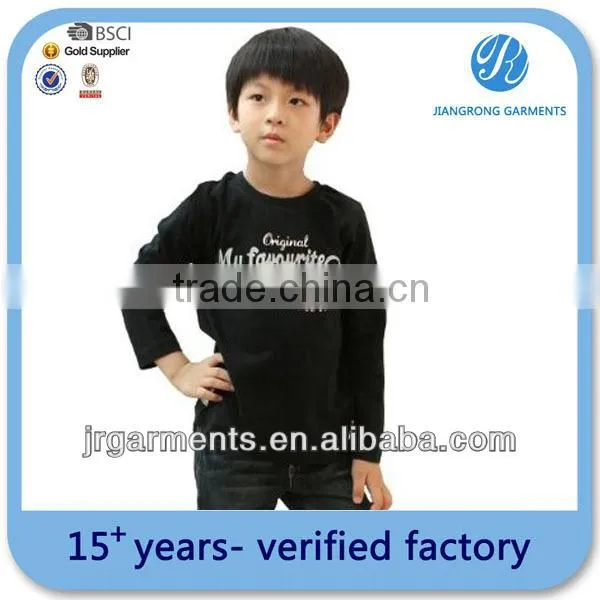 CVC 80%cotton/20%polyester t-shirt silk screen printed tshirt childrens t shirt