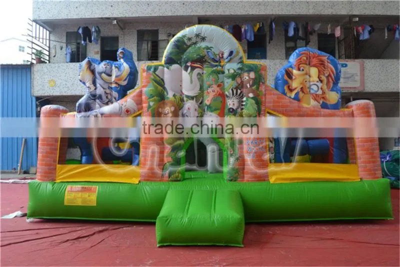 kids play land inflatable amusement park