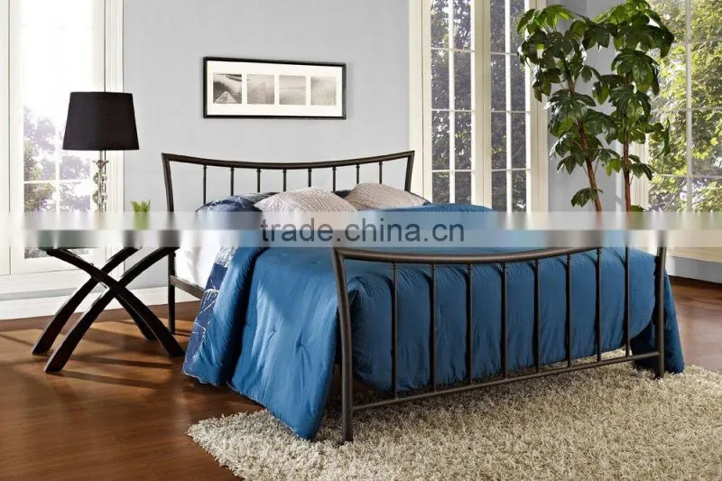 Modern Design Cheap Platform metal Bed frame Queen Double