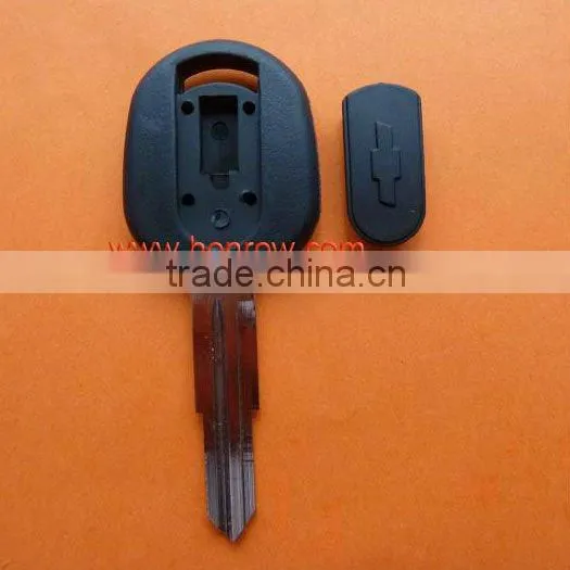 Chevrolet transponder key blank with left blade,Chevrolet Key Shell chevrolet key cover