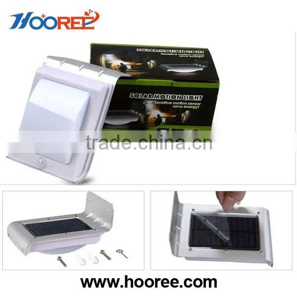 Hooree SL-10P New High Qulaity Solar Wall Light Waterproof ip65 Promotion