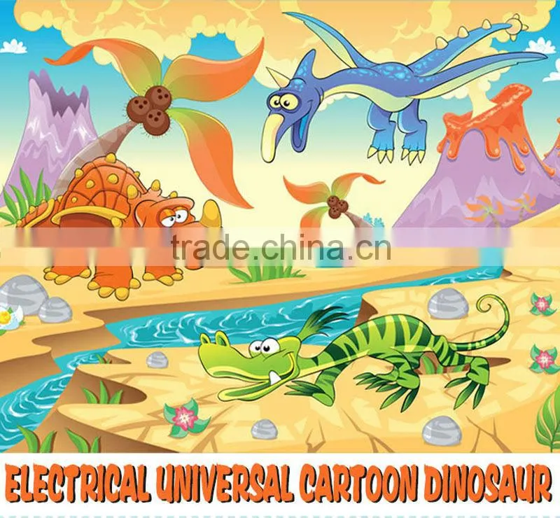 Mini battery operated dinosaur toys for kids