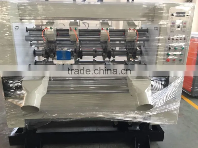 Automatic Feeding Carton Thin Blade Slitter Machine For Carton Box