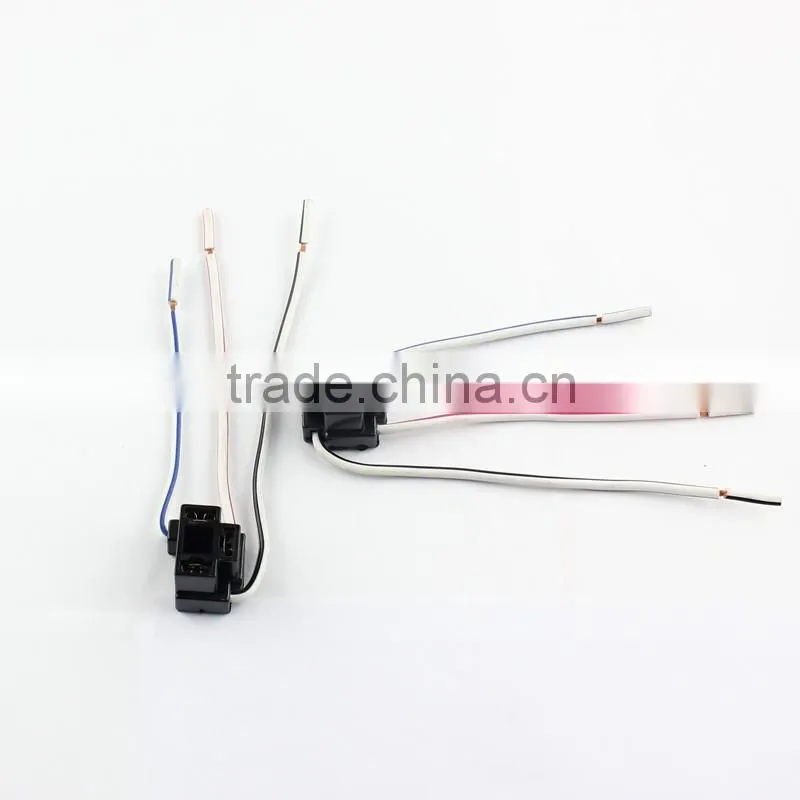 H4/9003/HB2 FEMALE SOCKET ANGLED H4 LED CONNECTOR ADAPTOR EXTENTION CABLES for H4 LED HEADLIGHTS FOG LAMPS