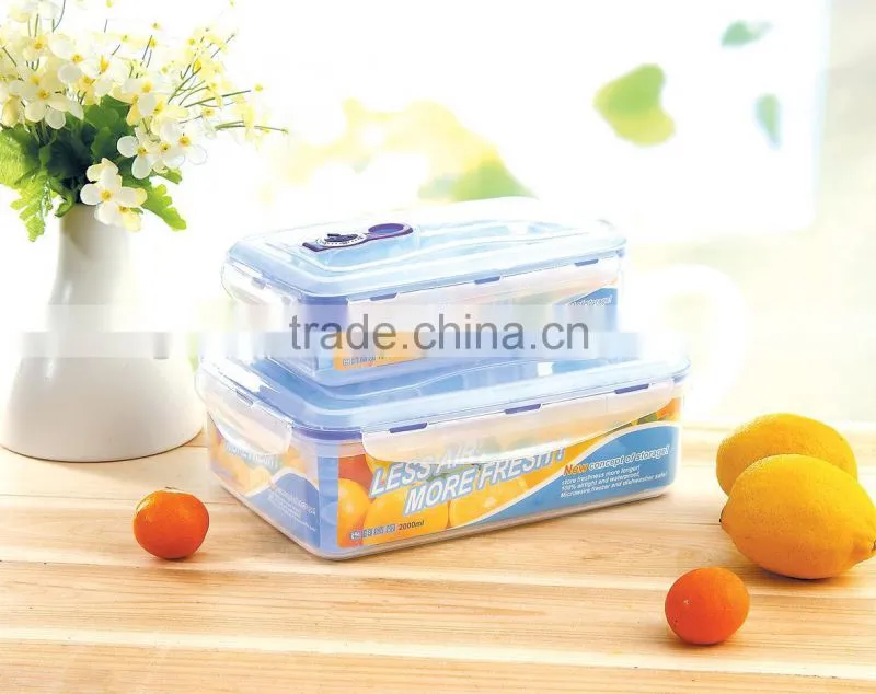 plastic lunch box food container with PP material