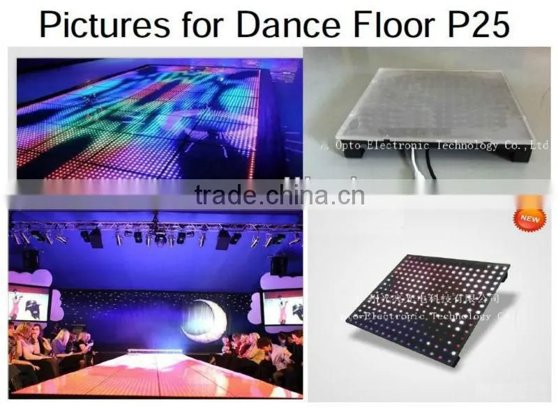 RGB led dance floor P10