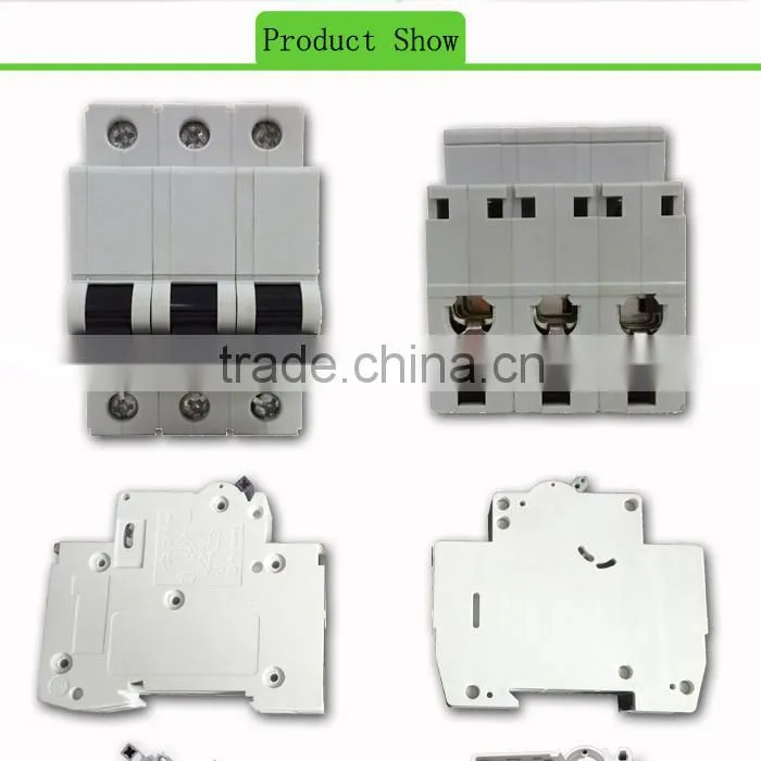 plug in low voltage mcb shunt trip circuit breaker