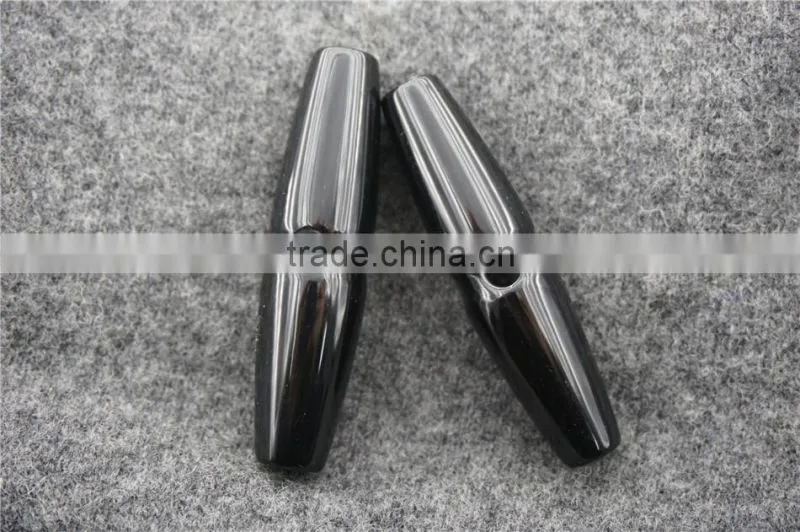 HOT SALE BLACK RESIN BAR BUTTON FOR GARMENT