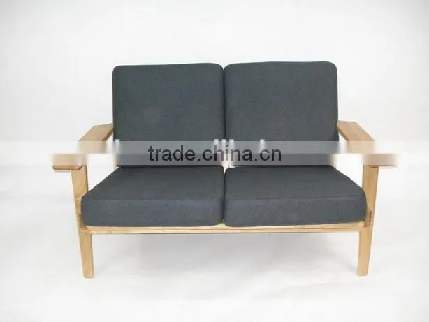 Alibaba living room furniture manufacturer hans wegner plank sofa